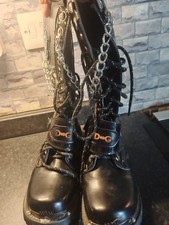 Mens gothic boots for sale  WHITBY