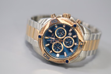 Invicta relógio masculino 31323 parafuso cronógrafo quartzo mostrador azul comprar usado  Enviando para Brazil