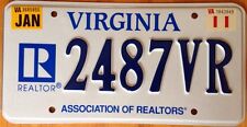 Realtors license plate for sale  USA
