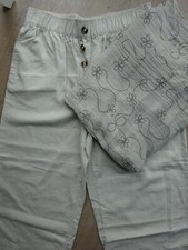 Coole teile leinenhose gebraucht kaufen  Guben