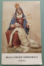 Santino vergine addolorata usato  Cattolica