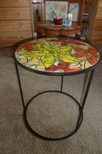 Black metal round for sale  SOUTHPORT
