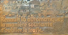Ancienne plaque publicitaire d'occasion  France