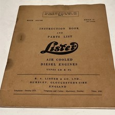 Lister diesel engine for sale  INSCH