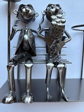 Metallfigur stahlfigur deko gebraucht kaufen  Wöllstein