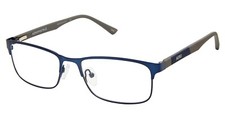 Armação de óculos óptica Aeropostale AERO3005 azul marinho quadrado metal 53-17-140, usado comprar usado  Enviando para Brazil