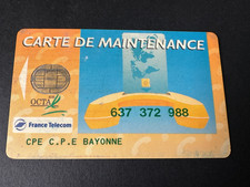 Carte maintenance télécarte d'occasion  Lourdes