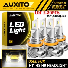 Kit de faróis LED 2-20X AUUXITO H11 lâmpada baixa branco super brilhante sem erros Q10 ED comprar usado  Enviando para Brazil