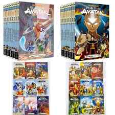 AVATAR Inglês 18 Livros Conjunto Completo Quadrinhos The Last Airbender Desenho Animado Novo comprar usado  Enviando para Brazil