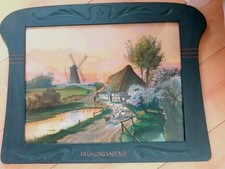 Landschaftsbild romantik holzr gebraucht kaufen  Hamburg