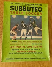 Subbuteo continental club for sale  FAVERSHAM