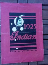 Moto indian depliant usato  Venegono Superiore