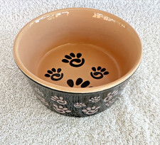 dog cat bowl paw prints for sale  Riverside