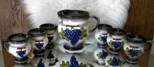 Traubenkanne becher henkeln gebraucht kaufen  Harsewinkel, Marienfeld