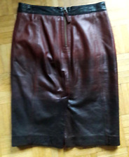 Jupe crayon cuir d'occasion  Paris XVII