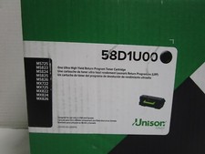 CARTUCHO DE TONER PRETO GENUÍNO LEXMARK 58D1U00 ULTRA ALTO RENDIMENTO NOVO VEJA FOTOS comprar usado  Enviando para Brazil