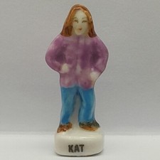 Fève Kat Harvet sujet en porcelaine brillante (B19S) comprar usado  Enviando para Brazil