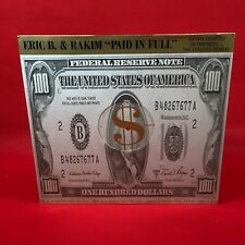 ERIC B & RAKIM Paid In Full 1987 UK 3-track 12" vinyl single Island Record, usado comprar usado  Enviando para Brazil