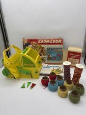 Máquina de tejer automática Kenner's Zoom Loom 1968 vintage con lanzadera voladora segunda mano  Embacar hacia Argentina