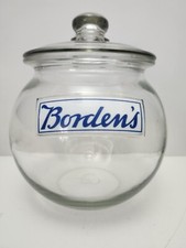 DISPENSADOR DE VIDRO GRANDE LEITE MALTADO DA BORDEN, ETIQUETA DE PORCELANA. comprar usado  Enviando para Brazil