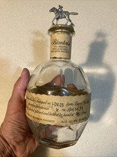 Garrafa de uísque vazia Blanton's Kentucky Bourbon com letra de cavalo superior P  comprar usado  Enviando para Brazil