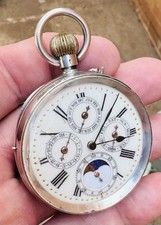 solid silver pocket watch for sale solid silver pocket watch for sale WALSALL