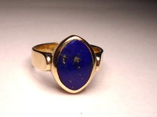 9ct gold lapis for sale  CROMER