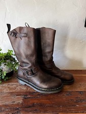 Bottes martens marron d'occasion  Voves