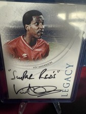 Viv anderson card for sale Viv anderson card for sale  LEEDS