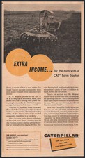 1957 Caterpillar anúncio impresso Cat D7 trator agrícola escavadeira comprar usado  Enviando para Brazil