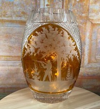 Vase cristal ambre d'occasion  La Ferté-sous-Jouarre