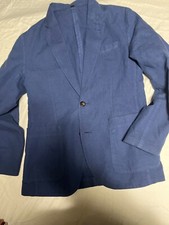 Usado, Blazer masculino J.Crew Ludlow 36S azul somelos algodão não estruturado comprar usado  Enviando para Brazil