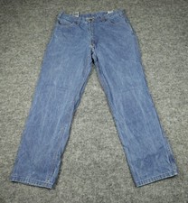 Workrite FR Jeans Masculino 35X30 Azul Denim Construção Roupa de Trabalho Resistente a Chamas- comprar usado  Enviando para Brazil