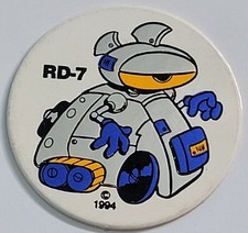 Usado, Vintage Pog * 1994 Foil Alien * RD-7 * Prata / Azul * Bin113 comprar usado  Enviando para Brazil