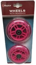 Rodas com rolamentos para scooter Razor 98 mm - Rosa comprar usado  Enviando para Brazil