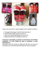 Passeggino baby jogger usato  Gubbio