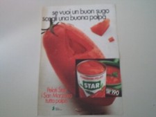 Advertising pubblicità 1976 usato  Salerno