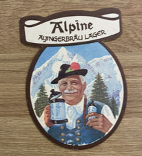 Vintage alpine ayingerbrau for sale  READING