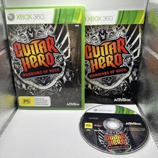 Guitar Hero: Warriors of Rock • Jogo Xbox 360 + Manual (2010) PAL AUS • Completo comprar usado  Enviando para Brazil