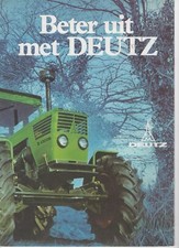 Prospekt deutz beschreibung gebraucht kaufen  Idstein