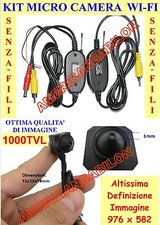 Micro telecamera camera usato  San Prisco