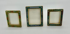 Conjunto de 3 molduras vintage italianas em micro mosaico Millefiori feitas na Itália comprar usado  Enviando para Brazil