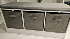 Homebase white compartment for sale  NORWICH