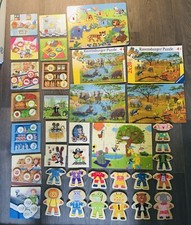 Set puzzle holzpuzzle gebraucht kaufen  Dresden