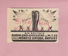 Erfurt werbung 1925 gebraucht kaufen  Delitzsch