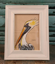 Handmade framed pelican for sale  Jonesboro