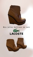 Jolies bottines cuir d'occasion  Paris XVIII