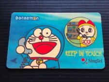 Tarjeta telefónica Singapore Singtel GPT, Doraemon, juego usado de 1 tarjeta segunda mano  Embacar hacia Mexico