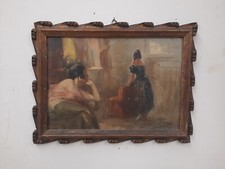 Dipinto olio tavoletta usato  Roma