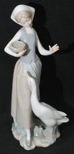feeding lladro goose girl for sale  WHITCHURCH
